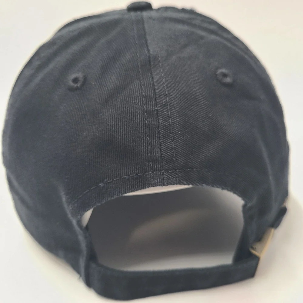 Rowdy Roost Music Fest Hat Strapback Black Distressed Peltzer Winery Festival